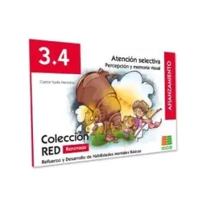 Mega-Angebot RED 3.4 RENOVADO. ATENCIÓN SELECTIVA. PERCEPCIÓN Y MEMORIA VISUAL. YUSTE HERNANZ, CARLOS. Libro en papel. 9788472785946 Muntanya de Llibres