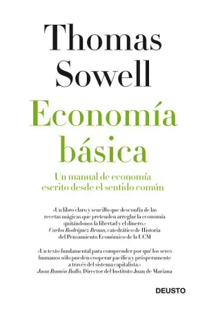 ECONOMÍA BÁSICA. UN MANUAL DE ECONOMÍA ESCRITO DESDE EL SENTIDO COMÚN. SOWELL, THOMAS. Libro en papel. 9788423412648 Muntanya de Llibres Sofort Bestellen