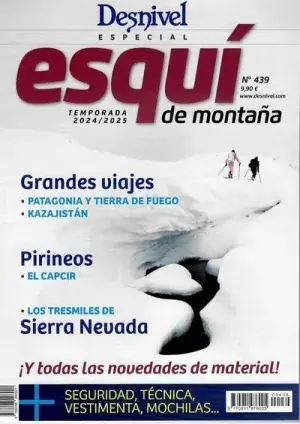 Mega-Angebot DESNIVEL ESPECIAL ESQUÍ DE MONTAÑA 2024;2025 (REVISTA 439). CAPCIR, SIERRA NEVADA, PATAGONIA, TIERRA DE FUEGO, KAZAJISTAN. Libro en papel. 9788498296921 Muntanya de Llibres