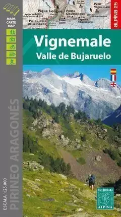 VIGNEMALE 1:25.000 (MAPA ALPINA). VALLE DE BUJARUELO. ALPINA. Libro en papel. 9788480908702 Muntanya de Llibres Begrenztes Angebot