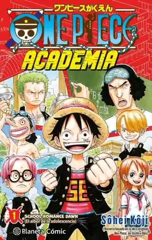 1.ONE PIECE ACADEMIA. EIICHIRO ODA. Libro en papel. 9788411613682 Muntanya de Llibres Must-Have