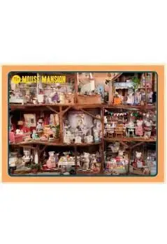 Must-Have THE MOUSE MANSION. PUZZLE WITH 1000 PIECES. 49*67CM. Libro en papel. 8716951343739 Muntanya de Llibres