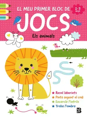 EL MEU PRIMER BLOC DE JOCS - ANIMALS. 2 - 3 ANYS. BALLON. Libro en papel. 9789403237633 Muntanya de Llibres Markenware