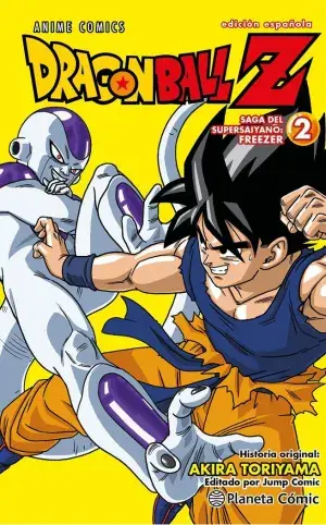 Original DRAGON BALL Z ANIME SERIES FREEZER Nº 02/04. AKIRA TORIYAMA. Libro en papel. 9788411401647 Muntanya de Llibres