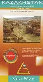 Sale KAZAKHSTAN - KYRGYZTAN - TAJIKISTAN - TURKMENISTAN - UZBEKISTAN 1:3.000.000 (GIZIMAP). RUTA DE LA SEDE. ESCALA 1:3.000.000 KAZAJSTAN KIRGUISTAN TADJIKISTAN. GIZIMAP. Libro en papel. 9789630083157 Muntanya de Llibres
