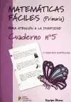 MATEMÁTICAS FÁCILES Nº5. ATENCIÓN A LA DIVERSIDAD Kostenfreie Lieferung