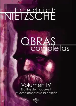 OBRAS COMPLETAS. Nº4: ESCRITOS DE MADUREZ II Y COMPLEMENTOS A LA EDICIÓN. VOLUMEN IV. ESCRITOS DE MADUREZ II Y COMPLEMENTOS A LA EDICIÓN Top-Qualität