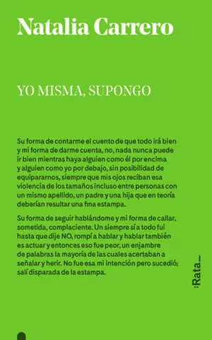 Preisreduziert YO MISMA, SUPONGO