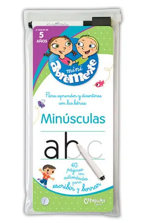 Heißes Angebot MINI ABREMENTE 5 AÑOS PARA APRENDER Y DIVERTIRSE CON LAS LETRAS MINÚSCULAS