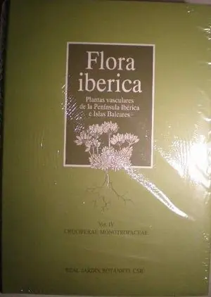 Solange Der Vorrat Reicht FLORA IBÉRICA VOL.IV (CRUCIFERAE-MONOTROPACEAE)