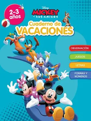 Saisonangebot CUADERNO DE VACACIONES MICKEY. 2-3 AÑOS (APRENDO CON DISNEY)