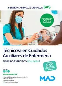 TEMARIO 1 ESPECIFICO TECNICO/A CUIDADOS AUXILIARES ENFERMERIA 2022 SAS Im Trend