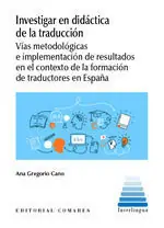 Sonderaktion INVESTIGAR EN DIDACTICA DE LA TRADUCCION