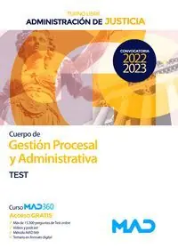 Neu TEST GESTION PROCESAL ADMINISTRATIVA TURNO LIBRE 2022