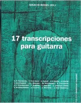 Großhandel 17 TRANSCRIPCIONES PARA GUITARRA