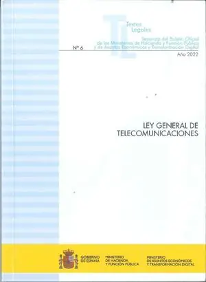 LEY GENERAL DE TELECOMUNICACIONES 2022 Zertifiziert