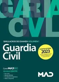 Hochwertig GUARDIA CIVIL SIMULACROS EXAMEN VOL.1 (2023)