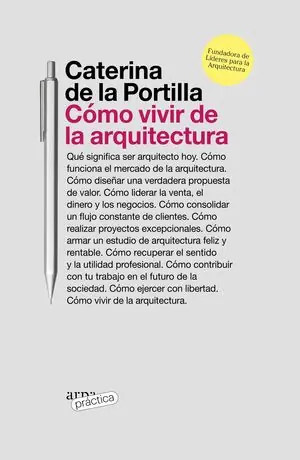 Billig CÓMO VIVIR DE LA ARQUITECTURA