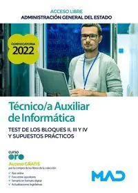 TÉCNICO AUXILIAR DE INFORMÁTICA TEST II III Y IV Direktkauf