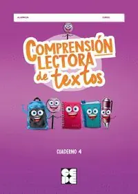 Mega-Angebot COMPRENSION LECTORA DE TEXTOS CUADERNO 4