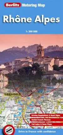 Ausverkauf RHONE-ALPES 1:200.000 -MOTORING MAP