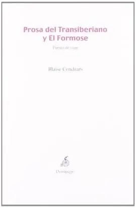 PROSA DEL TRANSIBERIANO Y EL FORMOSE. POESÍA DE VIAJE Billig