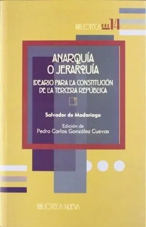 ANARQUIA O JERARQUIA Sofort Bestellen