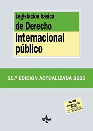 Mega-Angebot LEGISLACIÓN BÁSICA DE DERECHO INTERNACIONAL PÚBLICO (2025)