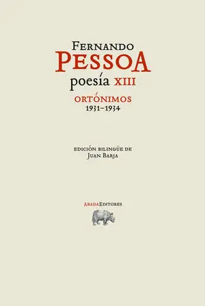 Sonderangebot POESÍA XIII. ORTÓNIMOS (1931-1934)