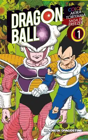 DRAGON BALL COLOR FREEZER Nº 01/05 Geprüft