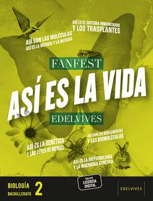 BIOLOGÍA 2º BCHTO (2025) PROYECTO FANFEST Markenprodukt