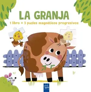 Super-Preis LA GRANJA (1 LIBRO + 3 PUZLES MAGNETICOS)