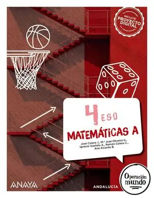 Ab Werk MATEMÁTICAS A 4ºESO (ANDALUCIA 2025) OPERACION MUNDO