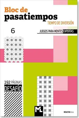 BLOC DE PASATIEMPOS DESAFIO 06 Premium