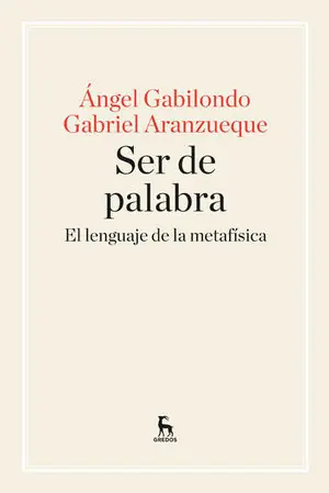 SER DE PALABRA, LENGUAJE METAFISICA Ab Werk