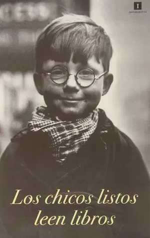 Geprüft CARTEL LOS CHICOS LISTOS LEEN LIBROS