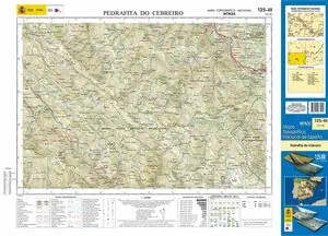 MTN 25. HOJA 125-III, PEDRAFITA DO CEBREIRO Rabatt