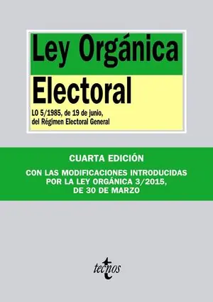 Geprüft LEY ORGÁNICA ELECTORAL