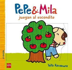 Original PEPE Y MILA JUEGAN AL ESCONDITE. CARTONÉ