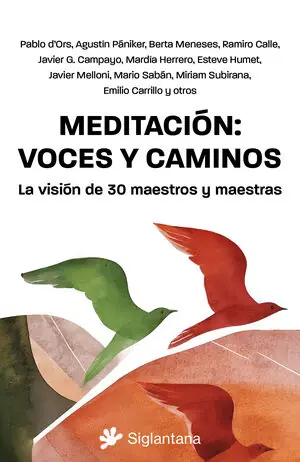Versand Am Gleichen Tag MEDITACIÓN: VOCES Y CAMINOS