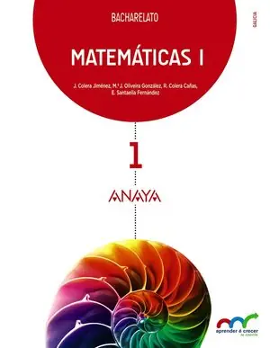 Echt MATEMÁTICAS I BACHARELATO