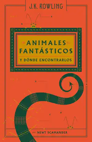 Handgefertigt ANIMALES FANTÁSTICOS Y DÓNDE ENCONTRARLOS (UN LIBRO DE LA BIBLIOTECA DE HOGWARTS