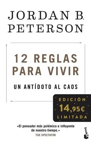 12 REGLAS PARA VIVIR. UN ANTIDOTO AL CAOS. EDICION LIMITADA Zertifiziert