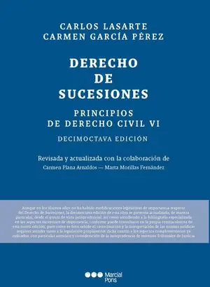Großhandel PRINCIPIOS DE DERECHO CIVIL VI. DERECHO DE SUCESIONES. 18ª EDICION 2024