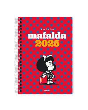 Direkt Vom Hersteller AGENDA 2025 MAFALDA ANILLADA COLUMNAS ROJA