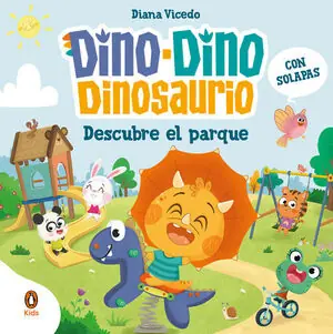 DINO-DINO DESCUBRE EL PARQUE (DINO-DINO DINOSAURIO). LIBRO DE CARTÓN CON SOLAPAS PARA NIÑOS Y NIÑAS DE 0 A 3 AÑOS Schneller Versand