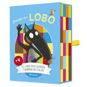 Preisknaller JUEGO CARTAS EL LOBO QUE QUERIA CAMBIAR DE COLOR *** AUZOU ***