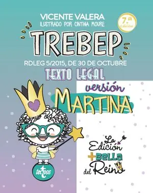 TREBEP VERSIÓN MARTINA. RDLEG 5/2015, DE 30 DE OCTUBRE. TEXTO LEGAL Preis Gesenkt