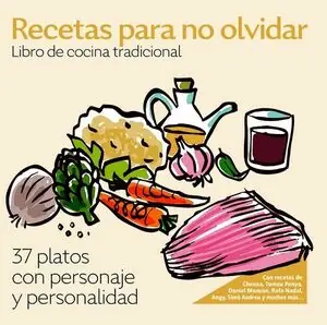 Handgefertigt RECETAS PARA NO OLVIDAR. 37 PLATOS CON PERSONAJE Y PERSONALIDAD