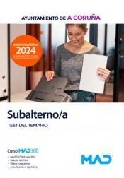 TEST DEL TEMARIO SUBALTERNO/A AYUNTAMIENTO A CORUÑA Sale